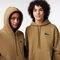 Unisex Loose Fit Hooded Organic Cotton Jogger Sweatshirt