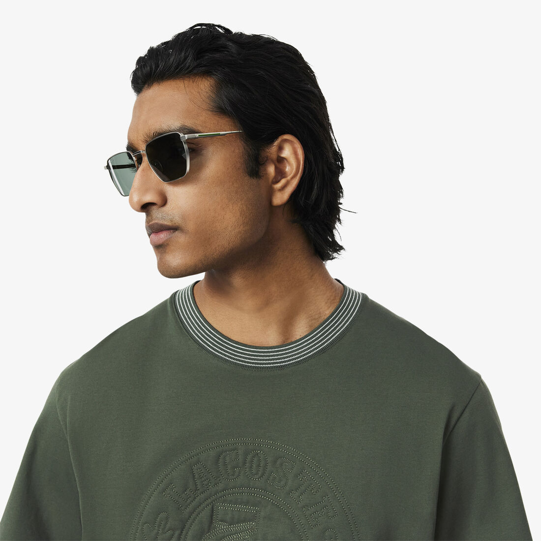 Embroidered Cotton Jersey T-shirt Embroidered Cotton Jersey T-shirt