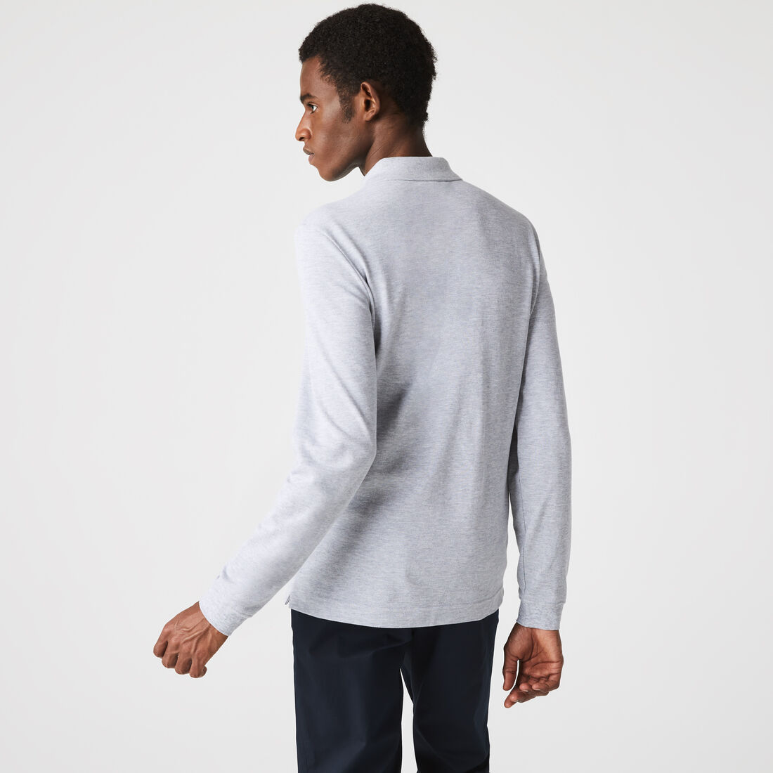 Slim Fit L.12.12 Long Sleeved Polo Shirt Slim Fit L.12.12 Long Sleeved Polo Shirt