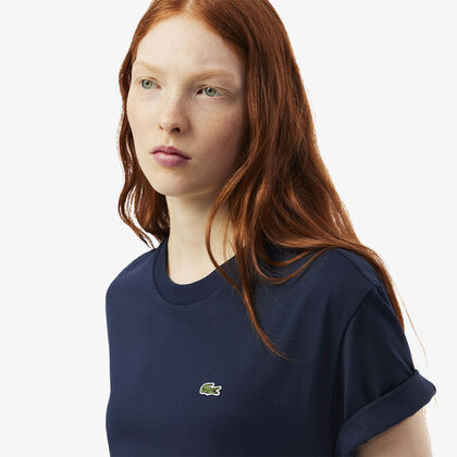 تي شيرت قطني ناعم بقصّة مريحة