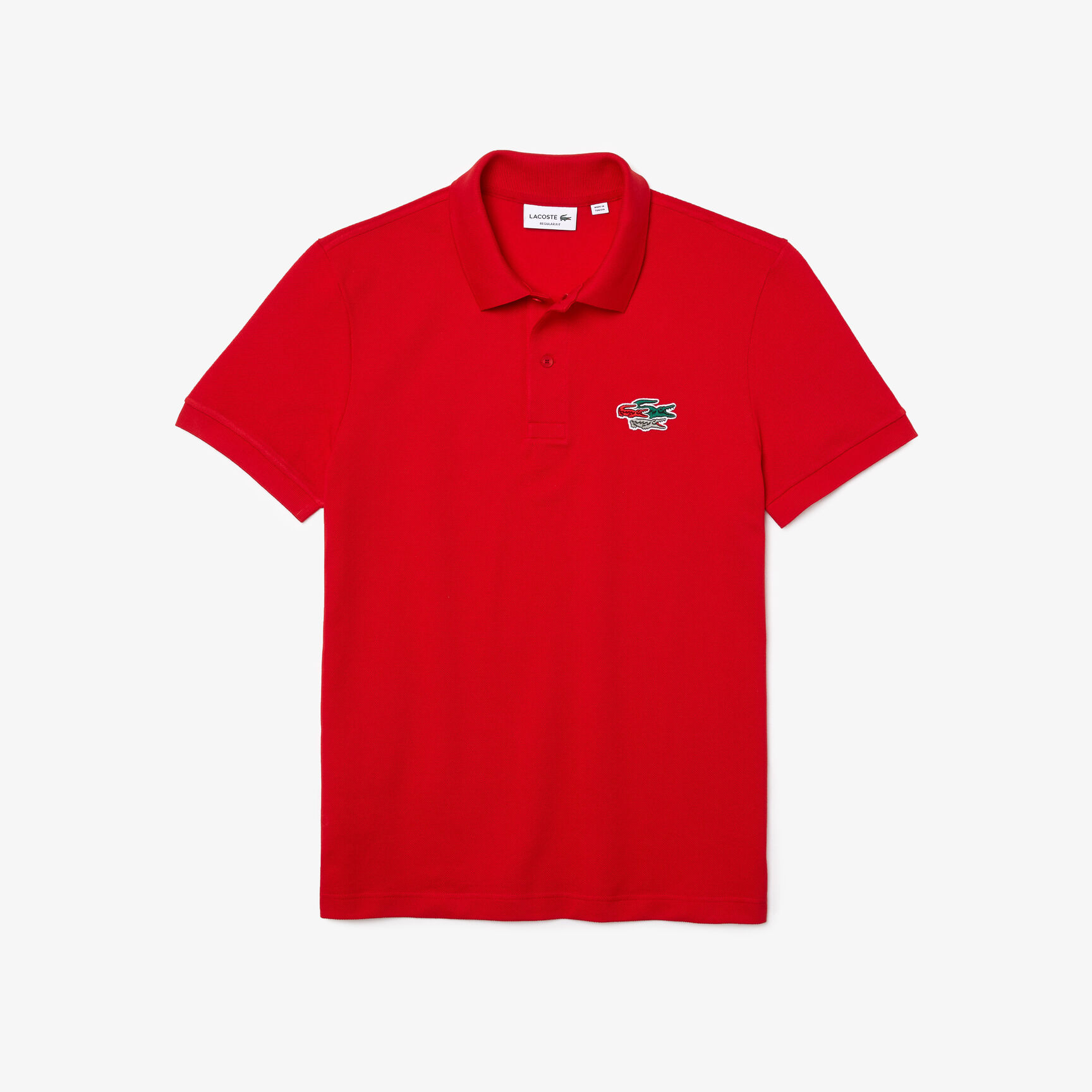 Men’s Lacoste Regular Fit Crocodiles Organic Cotton Polo Men’s Lacoste Regular Fit Crocodiles Organic Cotton Polo