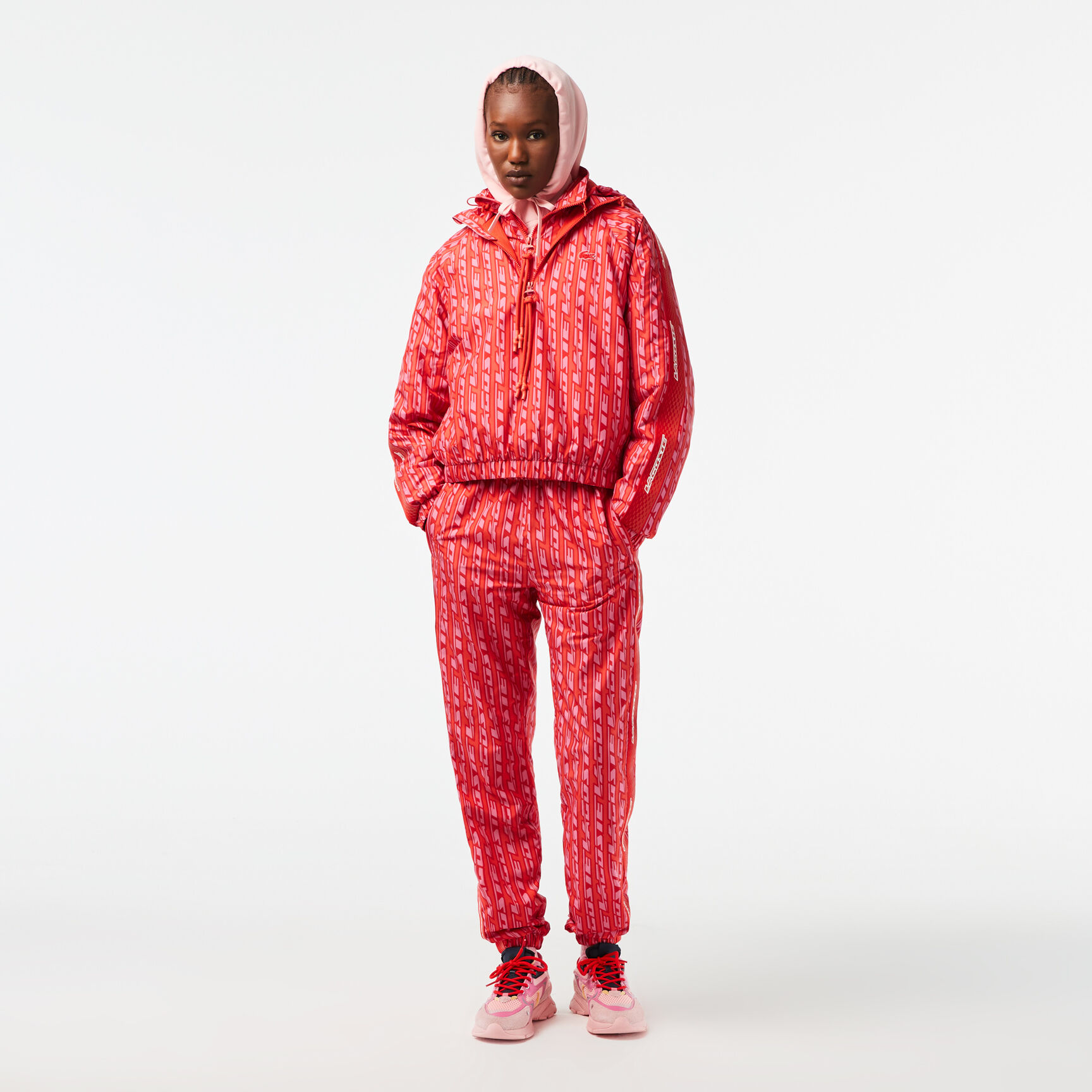 Women’s Lacoste Oversized Hooded Track Jacket