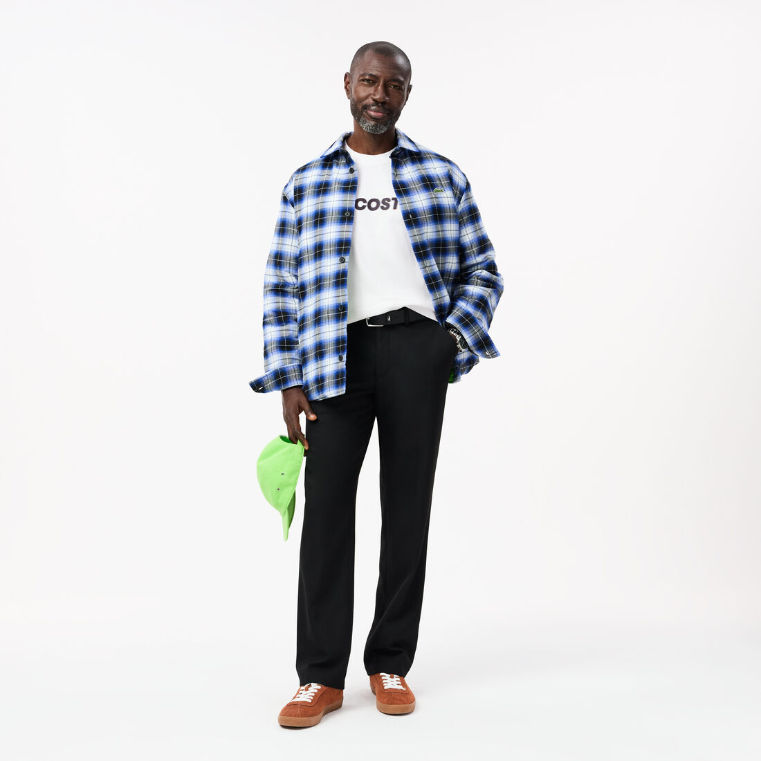 تي شيرت بشعار كلاسيكي من القطن الثقيل تي شيرت بشعار كلاسيكي من القطن الثقيل