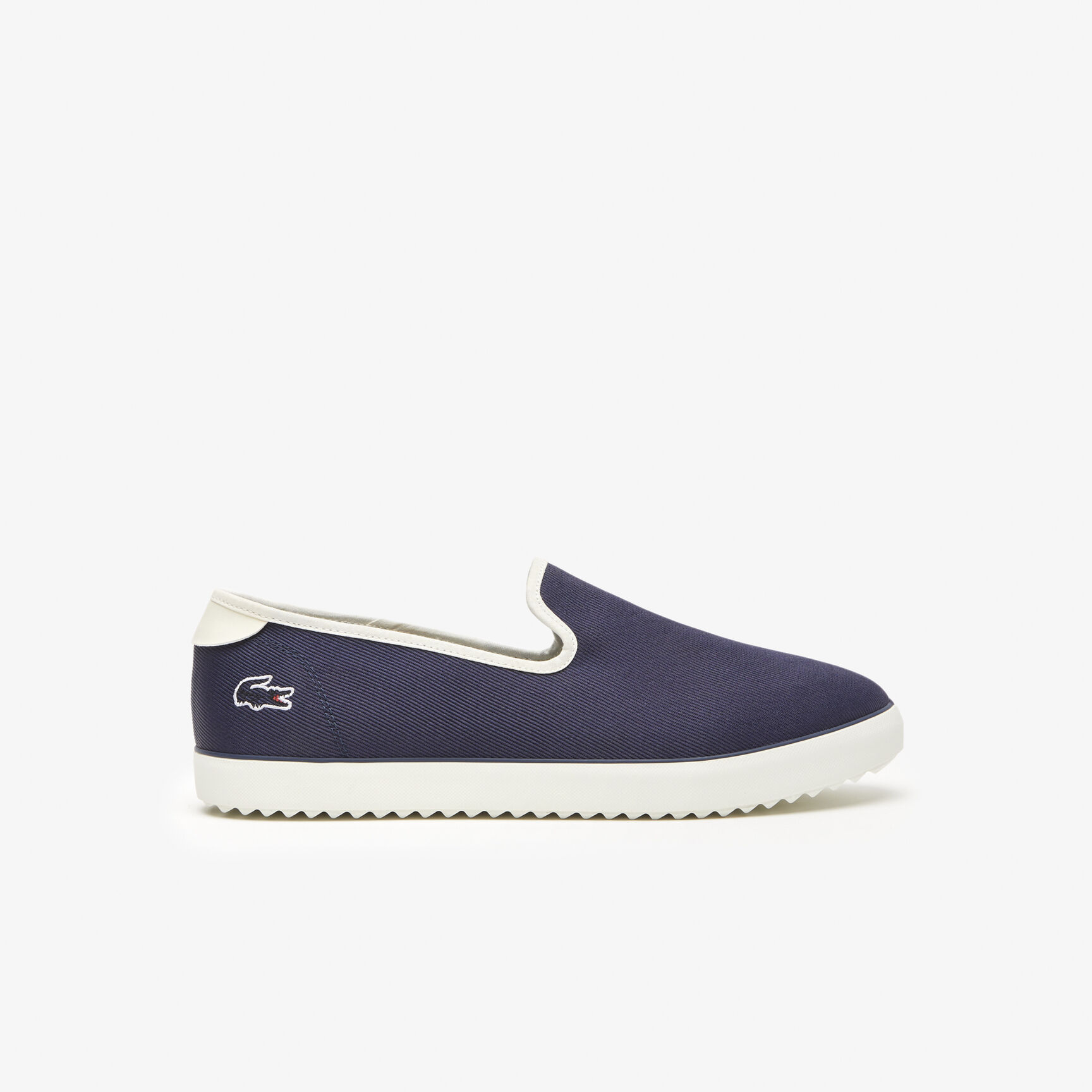 Men's Lacoste Canvas Resort Textile Slip-On Men's Lacoste Canvas Resort Textile Slip-On