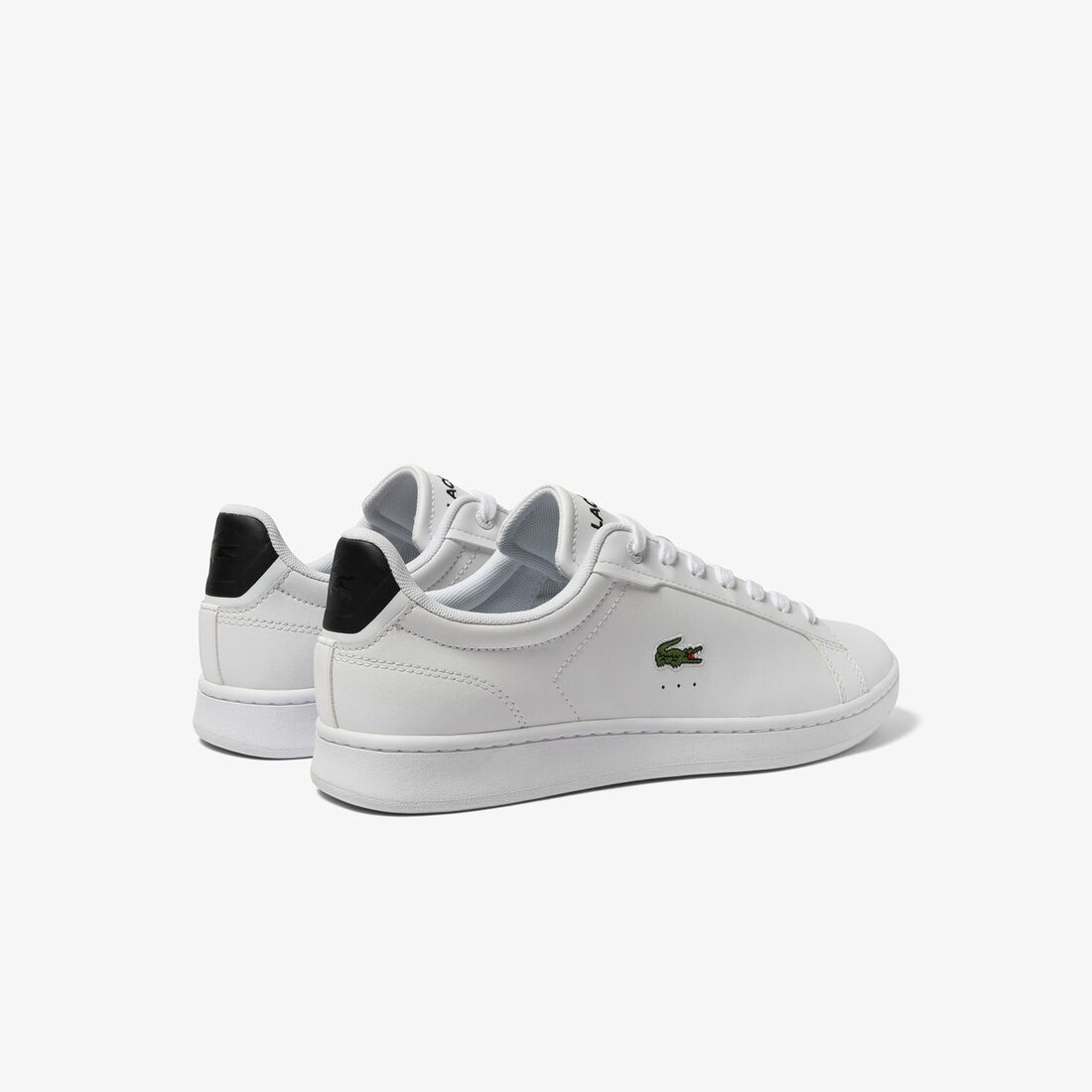 Men's Lacoste Carnaby Pro Leather Heel Pop Trainers Men's Lacoste Carnaby Pro Leather Heel Pop Trainers