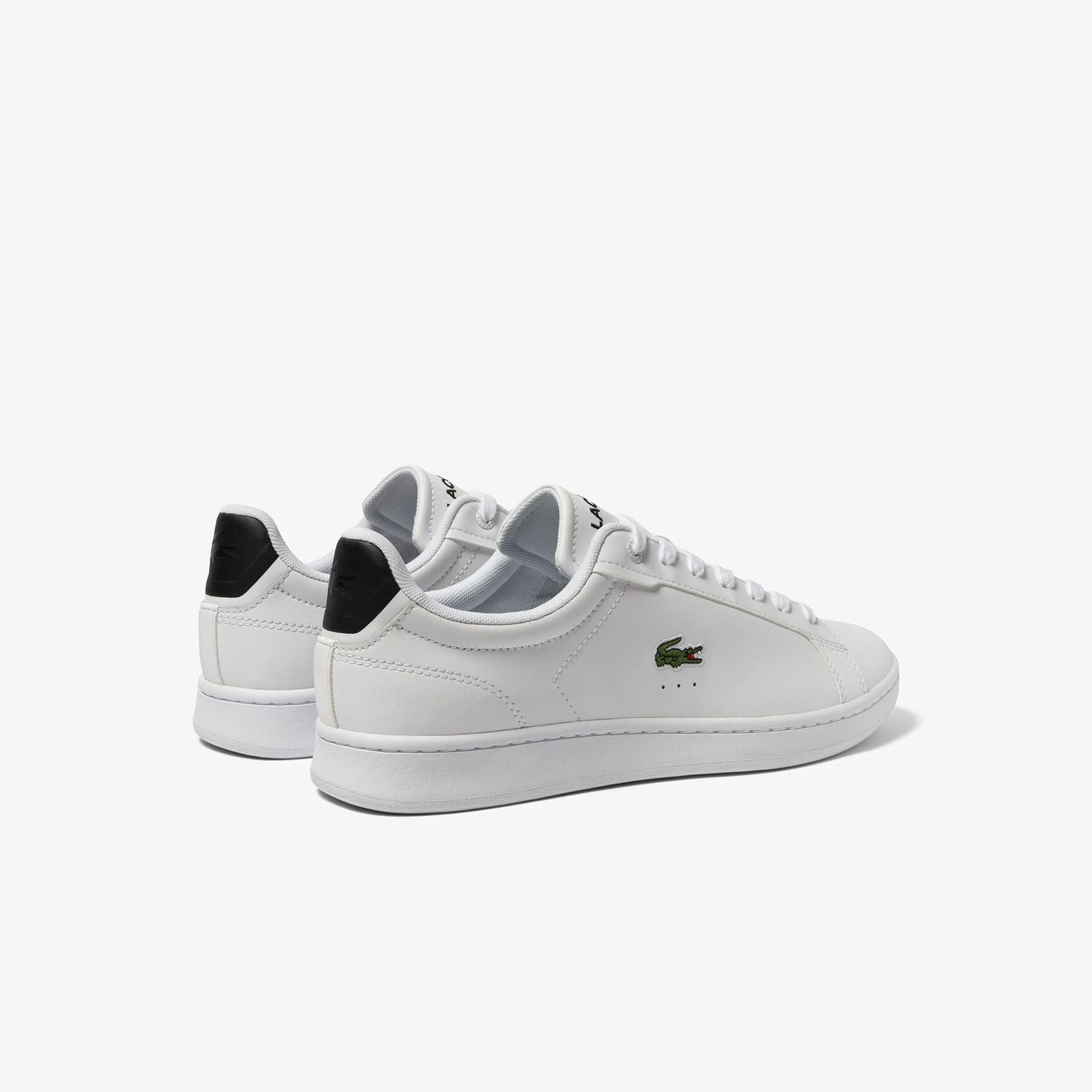 Men's Lacoste Carnaby Pro Leather Heel Pop Trainers Men's Lacoste Carnaby Pro Leather Heel Pop Trainers