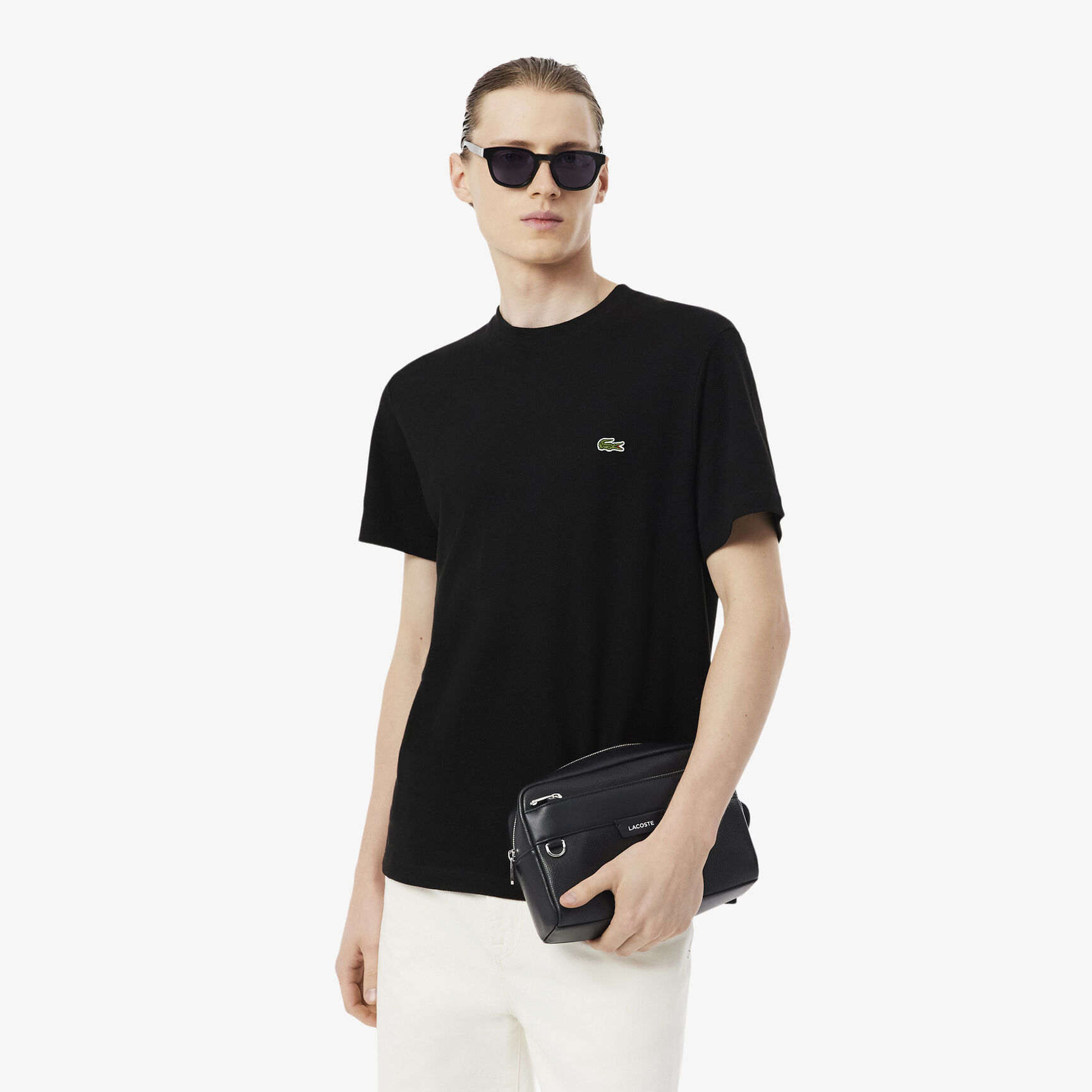 Ossian Leather Vanity Bag