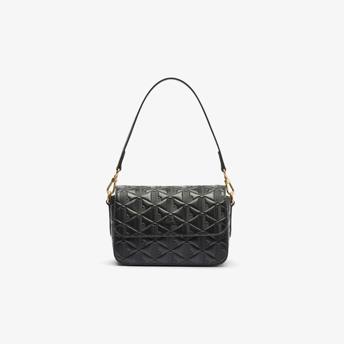 Maheki Embossed Leather Shoulder Bag