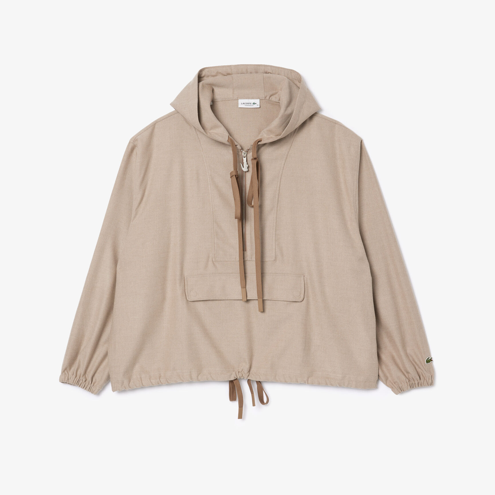 Oversized Flannel Pullover Jacket Oversized Flannel Pullover Jacket