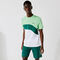 تي شيرت تنس للرجال فائق الخفة مع كتل لونية مجموعة Lacoste SPORT لاكوست تي شيرت تنس للرجال فائق الخفة مع كتل لونية مجموعة lacoste sport