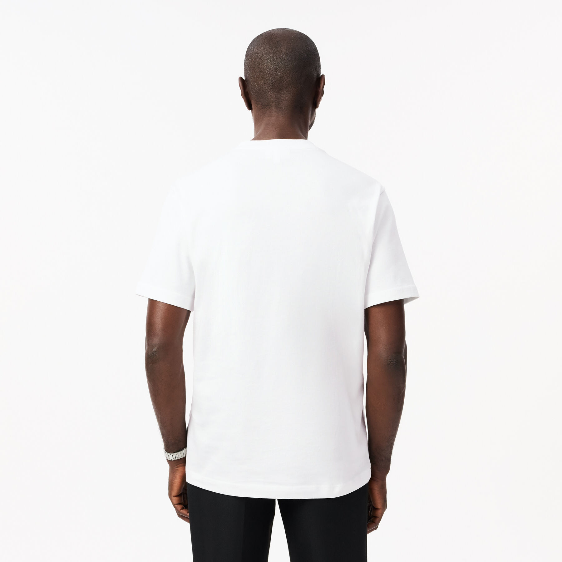Classic Fit Heavy Cotton Logo T-shirt lacoste classic fit heavy cotton logo t shirt