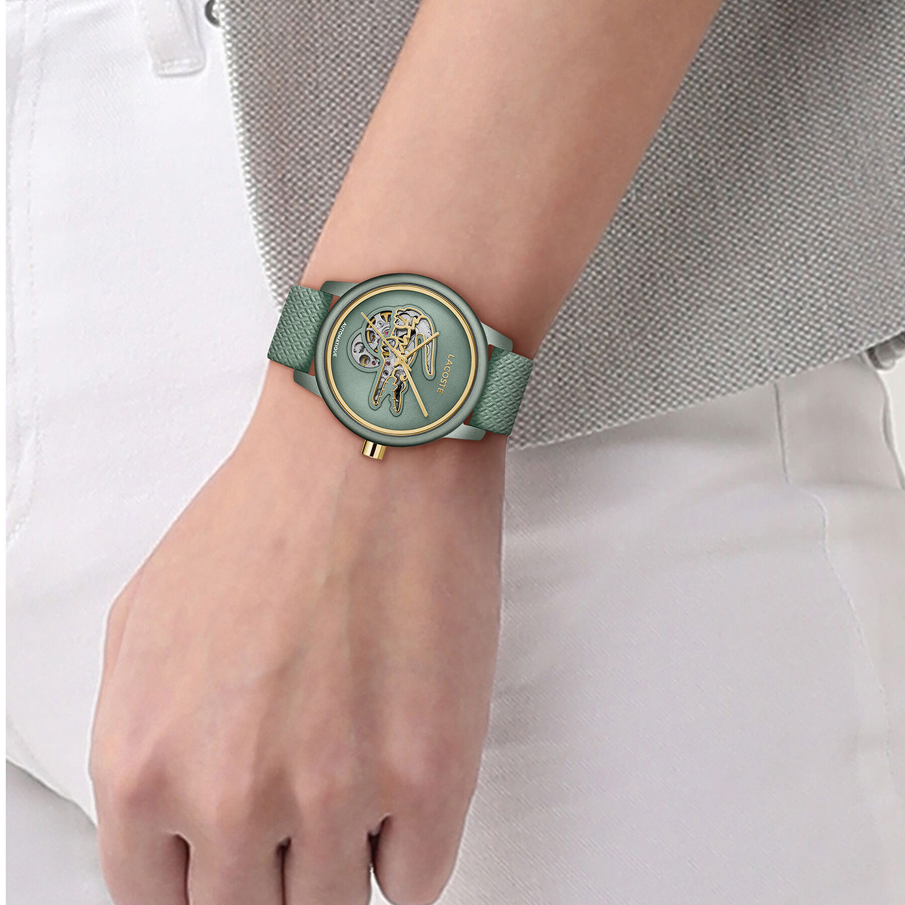 L.12.12 Green Dial Women's Watch
