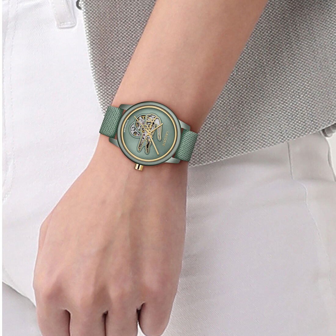 L.12.12 Green Dial Women's Watch L.12.12 Green Dial Women's Watch
