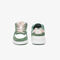 Women's Lacoste T-Clip Leather Colour Contrast Trainers women s lacoste t clip leather colour contrast trainers