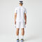 لاكوست تيشيرت تنس بيكيه سريع الجفاف بتصميم مقسم بألوان للرجال مجموعة lacoste sport