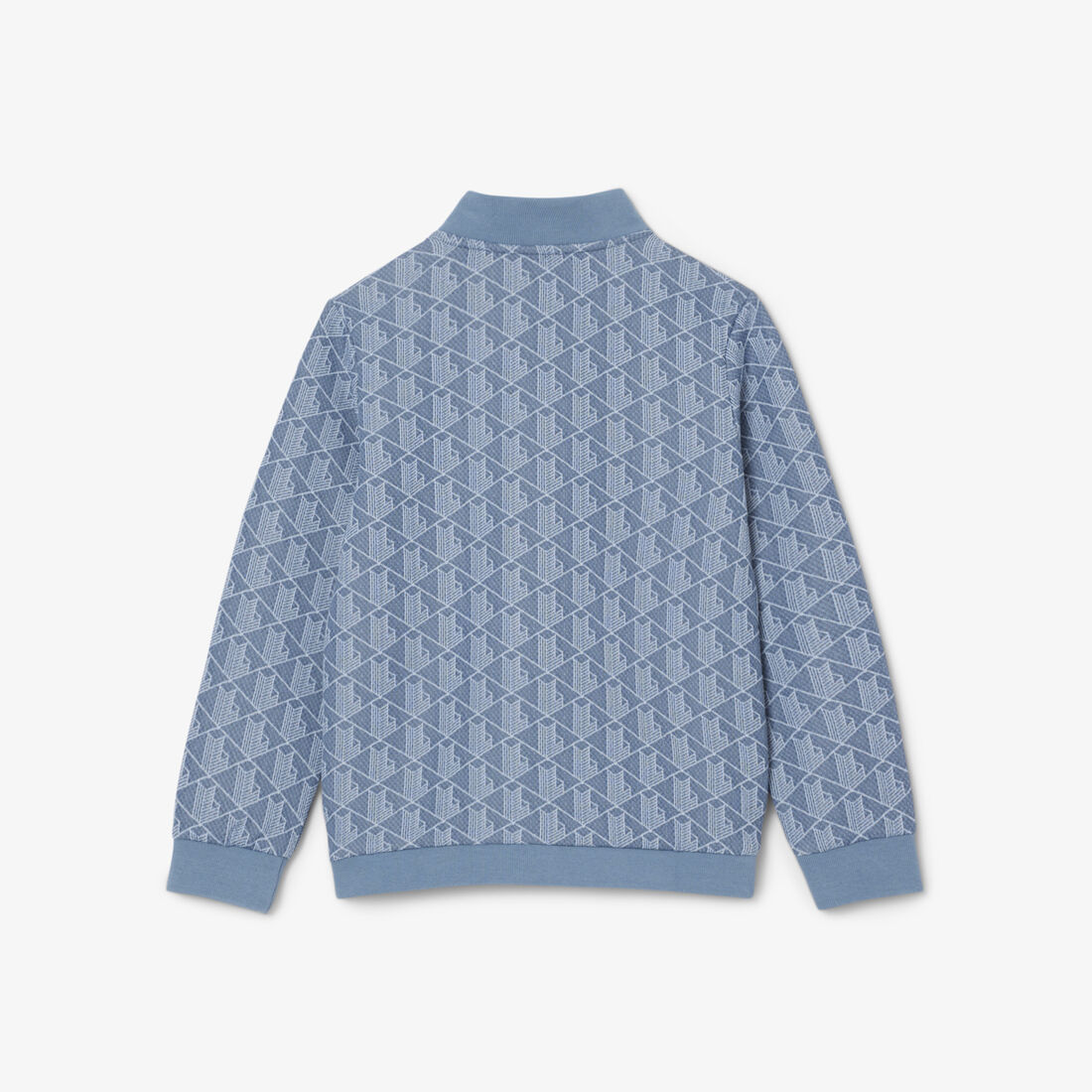 سويت شيرت باريس مونوغرام برقبة عالية وسحاب سويت شيرت باريس مونوغرام برقبة عالية وسحاب