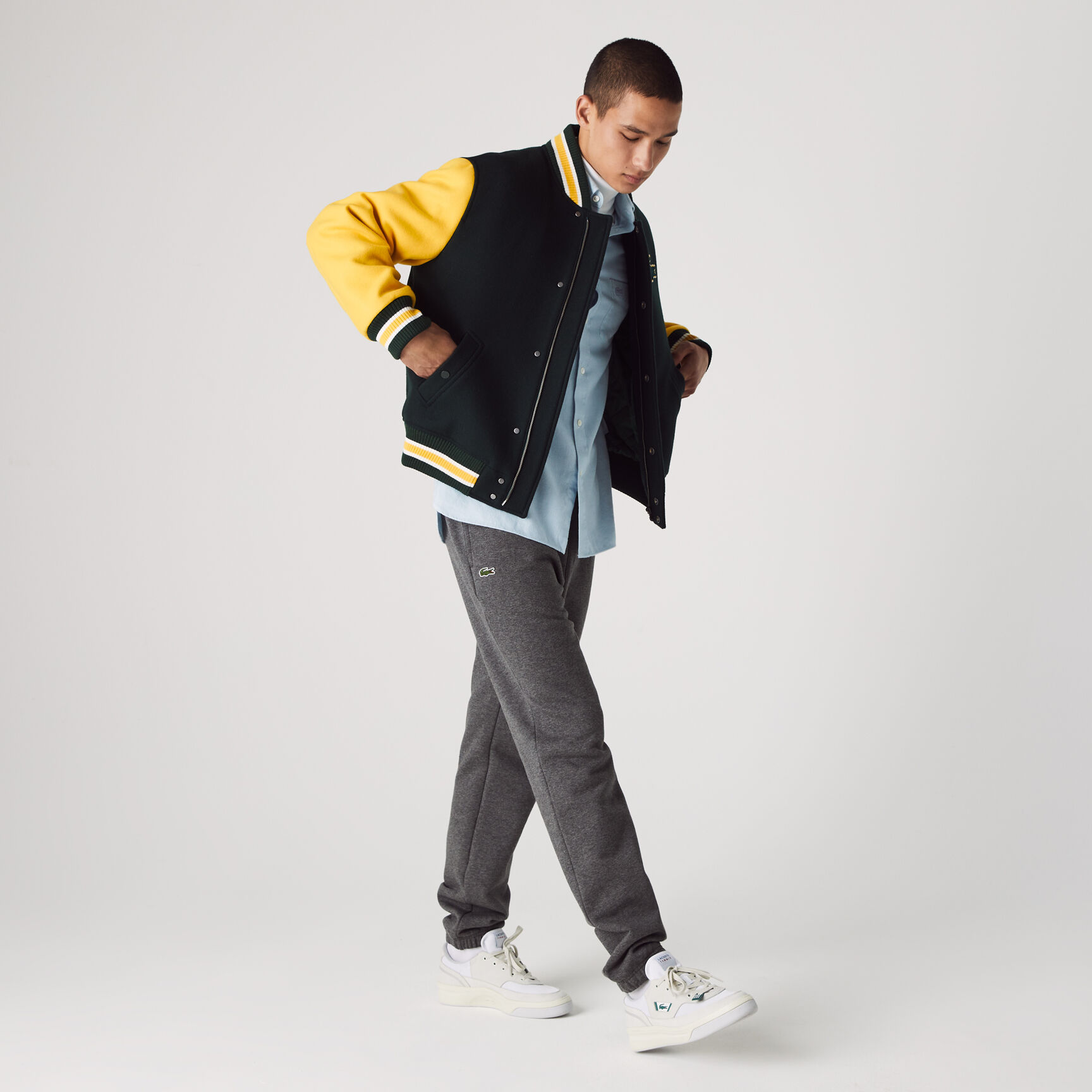 Men's Lacoste SPORT Tennis trackpants in fleece Men's Lacoste SPORT Tennis trackpants in fleece