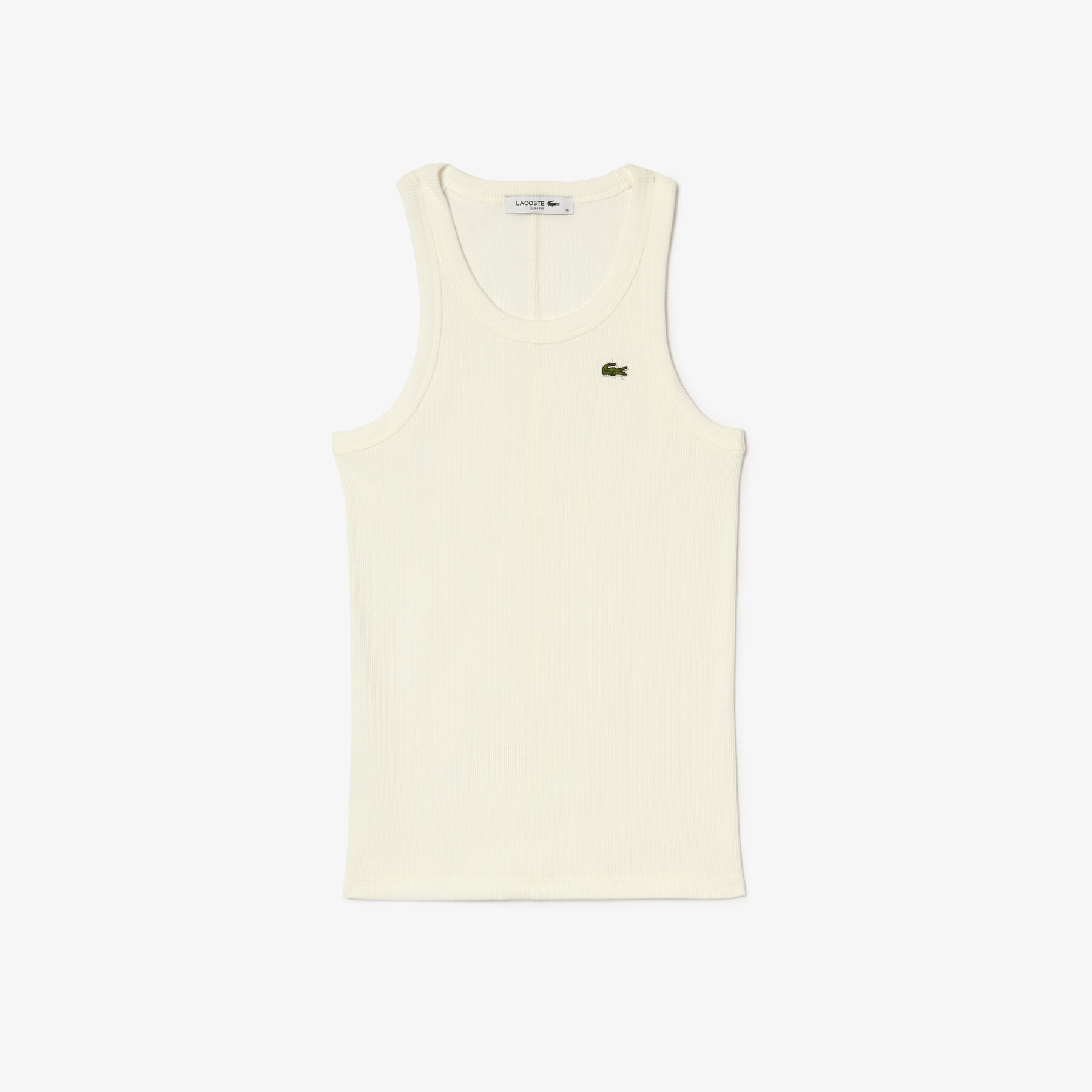 Slim Fit Ribbed Cotton Tank Top