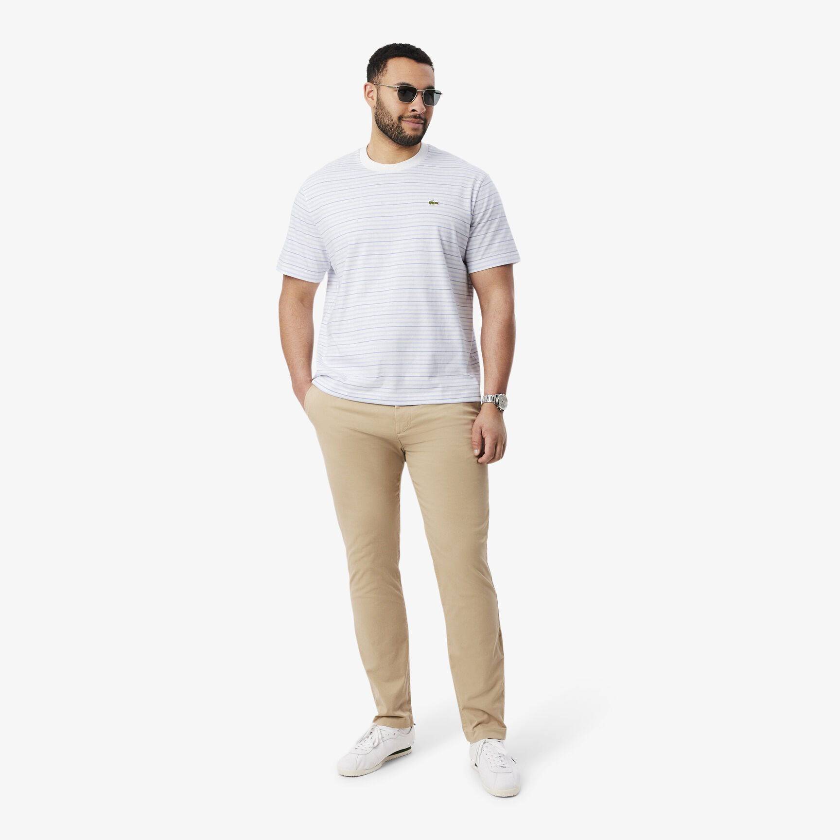 Striped Cotton T-shirt