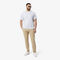 lacoste striped cotton t shirt