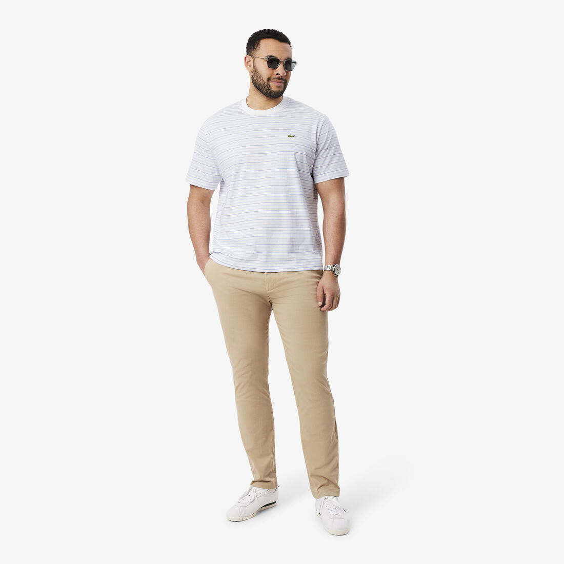 Striped Cotton T-shirt Striped Cotton T-shirt