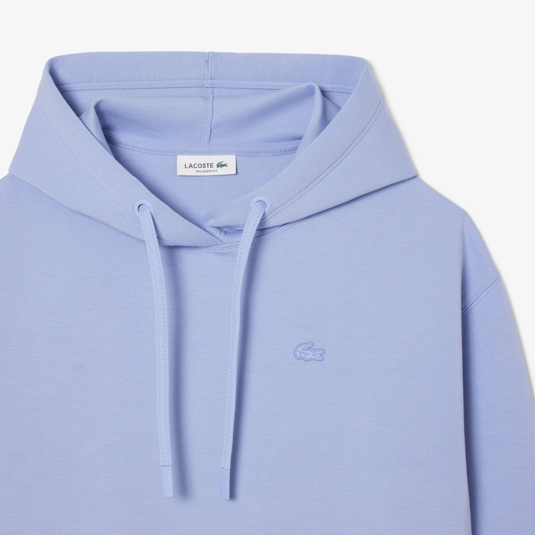 Short Cut Cotton Hoodie