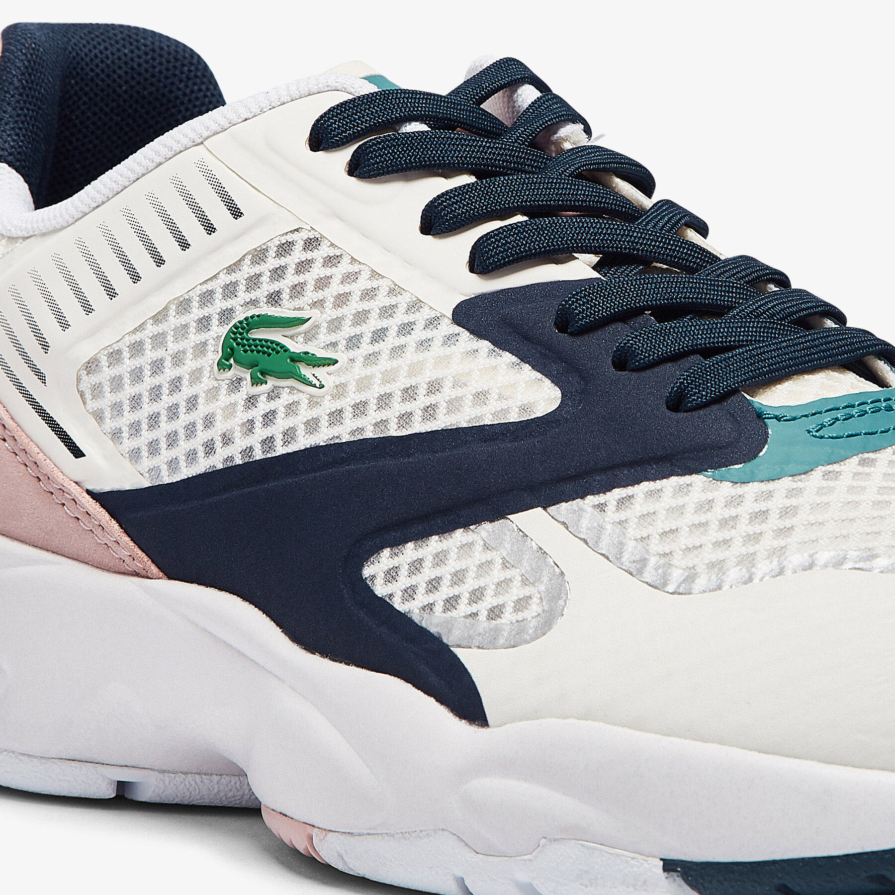 Women's Storm 96 Nano Textile Trainers lacoste women s storm 96 nano textile trainers