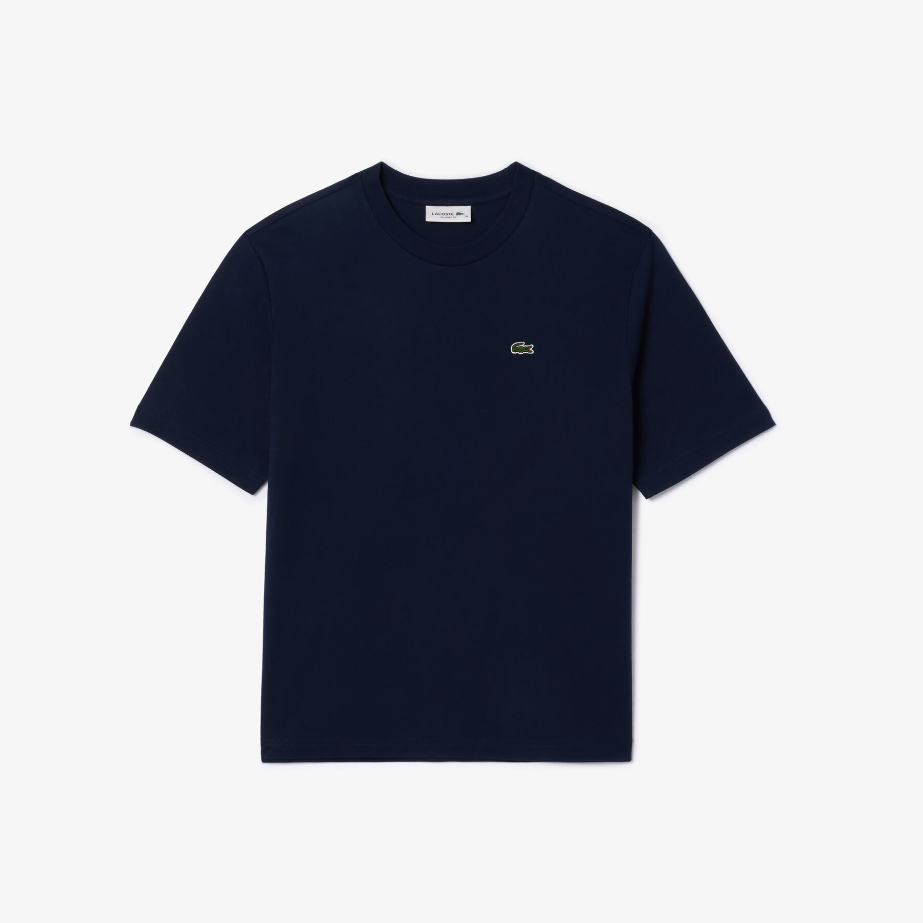 lacoste relaxed fit soft cotton t shirt