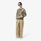 Crew Neck Wool Jacquard Graphic Sweater