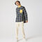 lacoste men s straight cut heritage contrast bands tracksuit pants