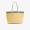 Women's Anna Reversible Contrast Band Coated Canvas Tote Bag lacoste women s anna reversible contrast band coated canvas tote bag