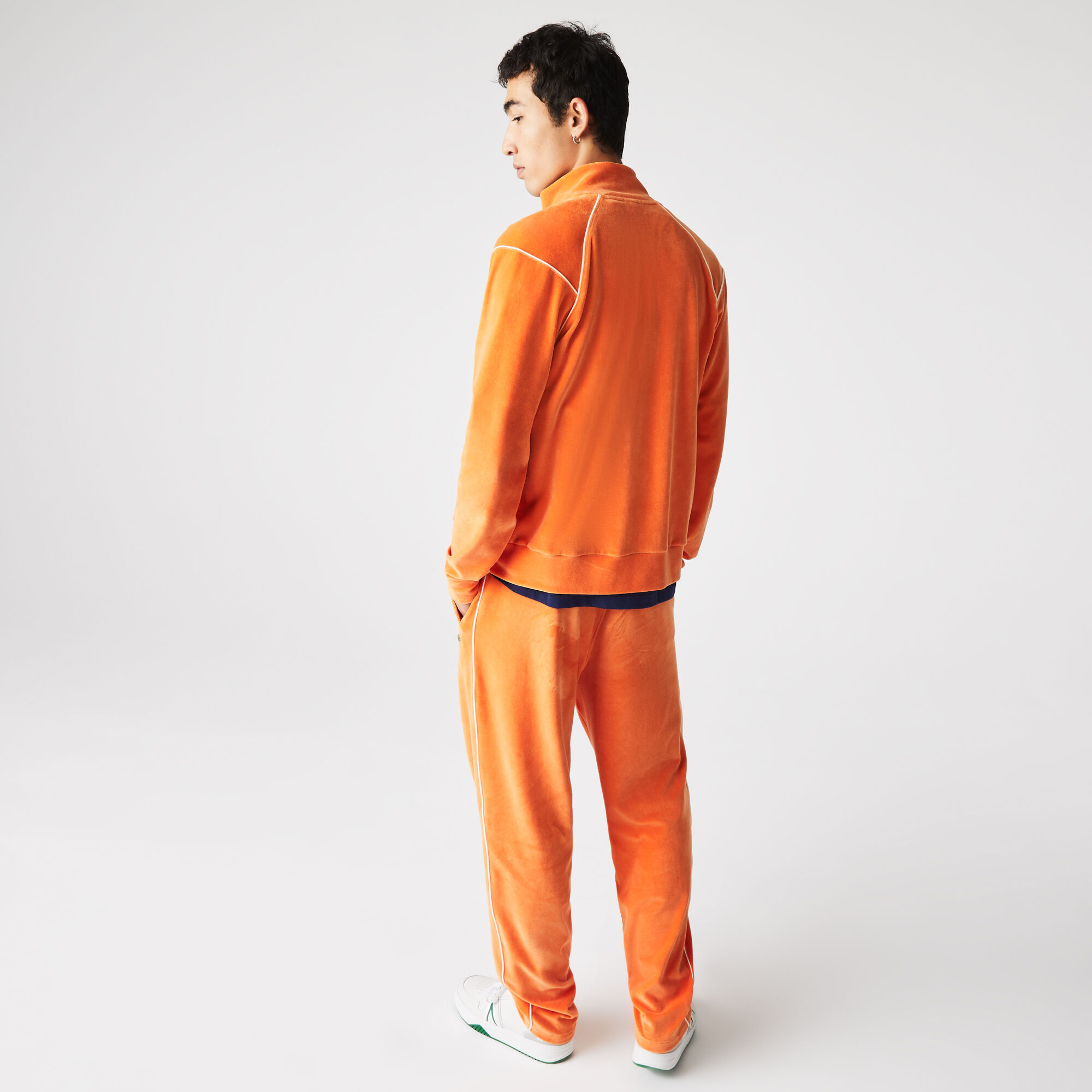 Lacoste deals velvet sweatpants