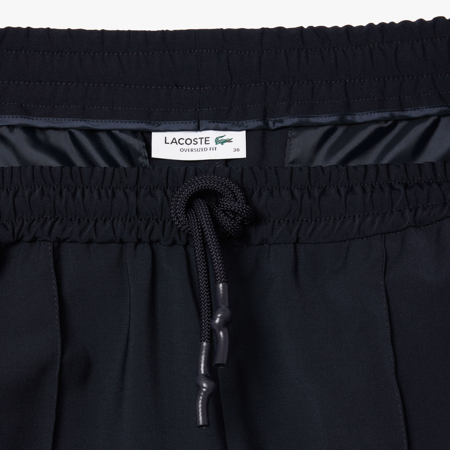 بنطال رياضي كبير الحجم من مزيج الصوف بنطال رياضي كبير الحجم من مزيج الصوف