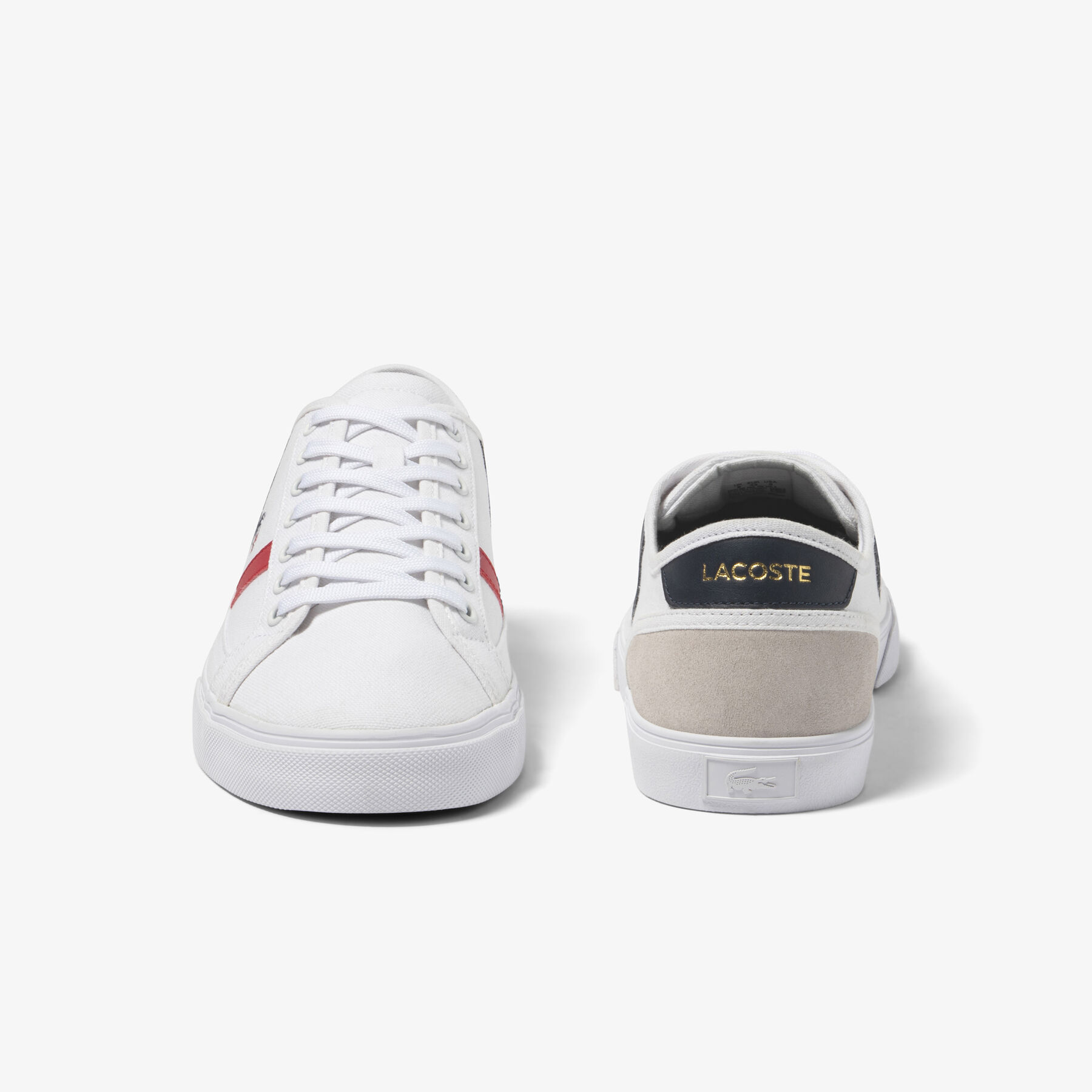 Men's Lacoste Sideline Pro Textile Tricolour Trainers men s lacoste sideline pro textile tricolour trainers