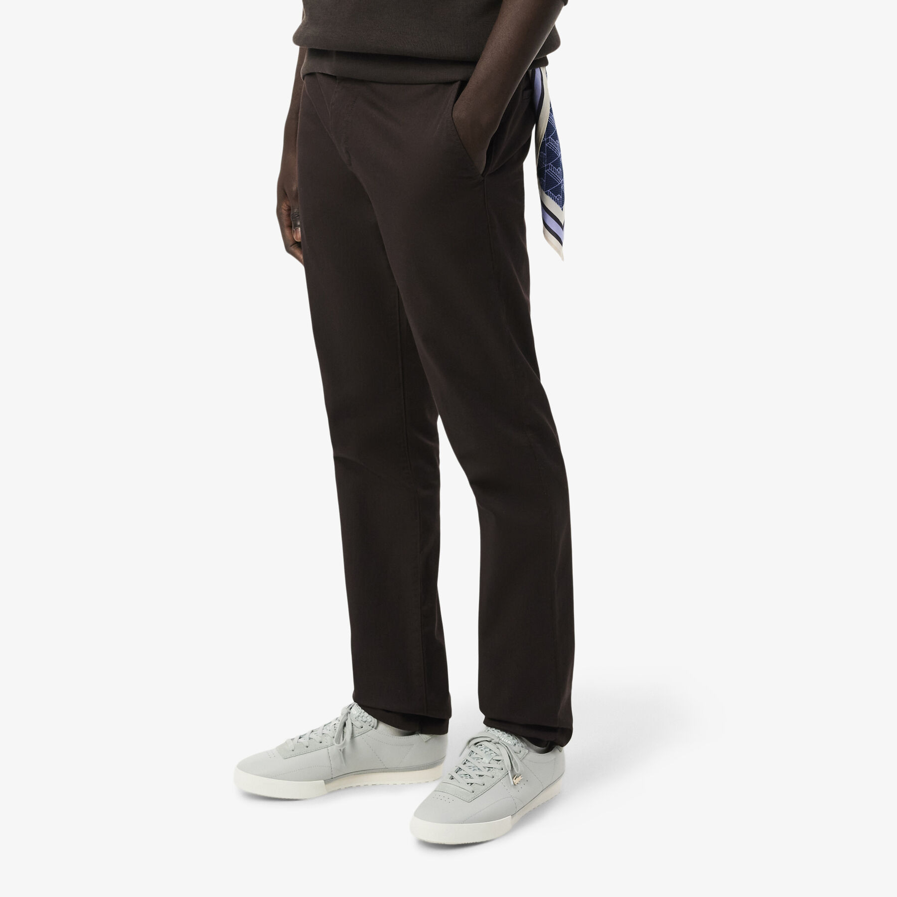 lacoste slim fit stretch cotton chino pants
