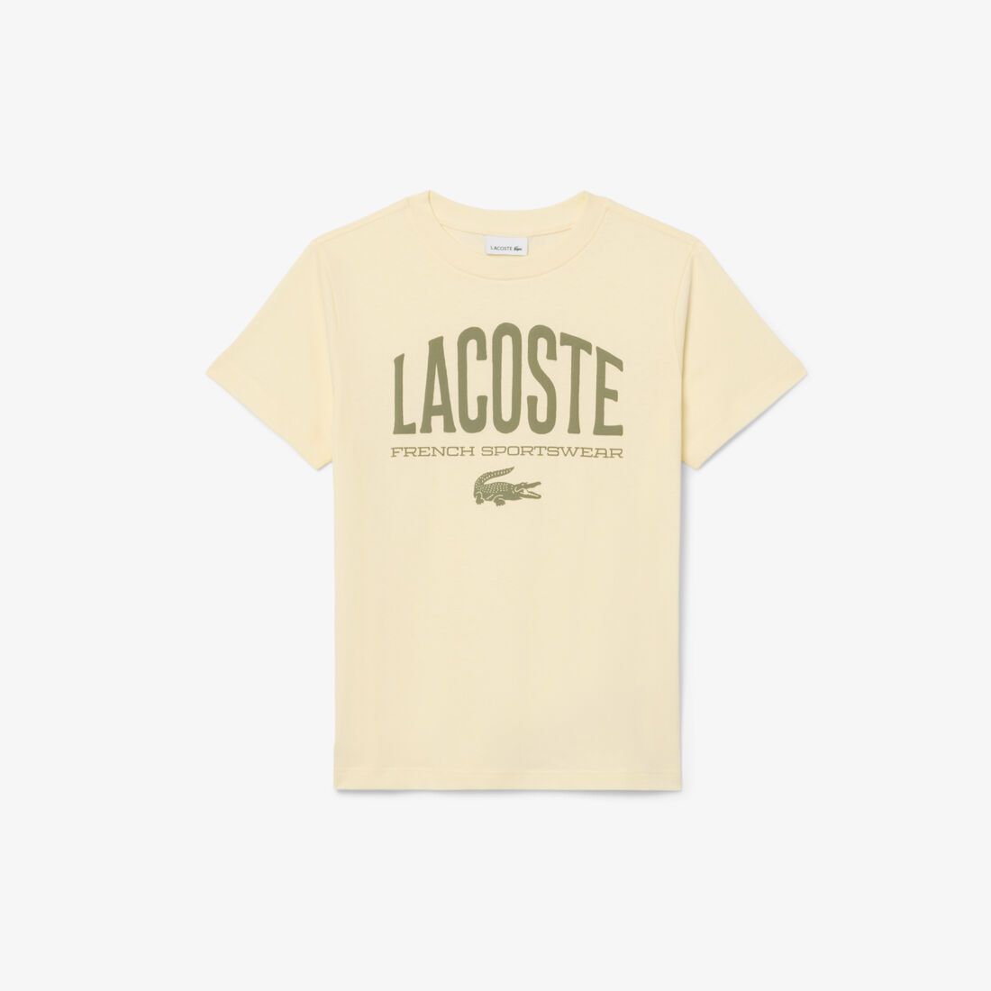 Printed Cotton T-shirt lacoste printed cotton t shirt