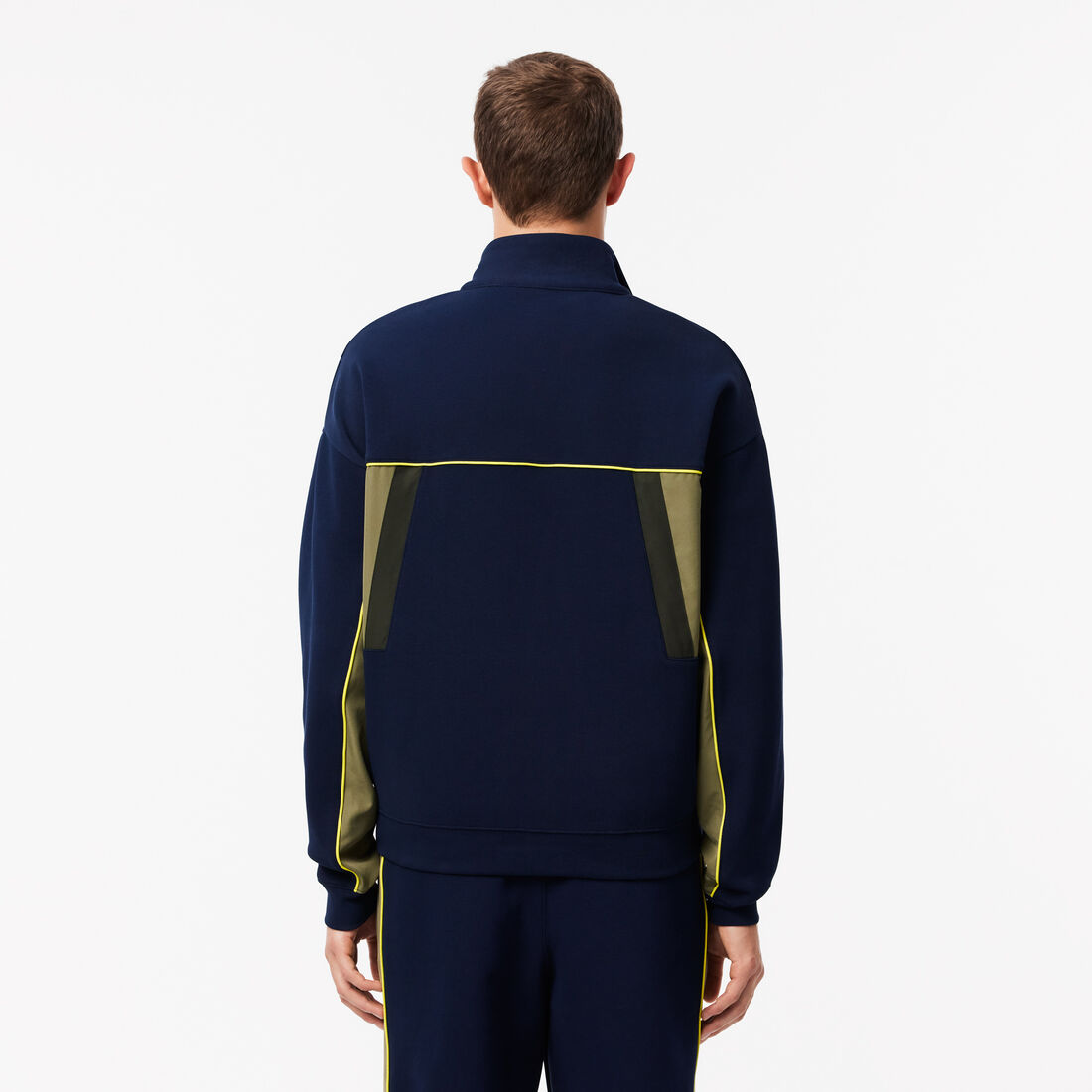 سويت شيرت فضفاض بسحاب سويت شيرت فضفاض بسحاب