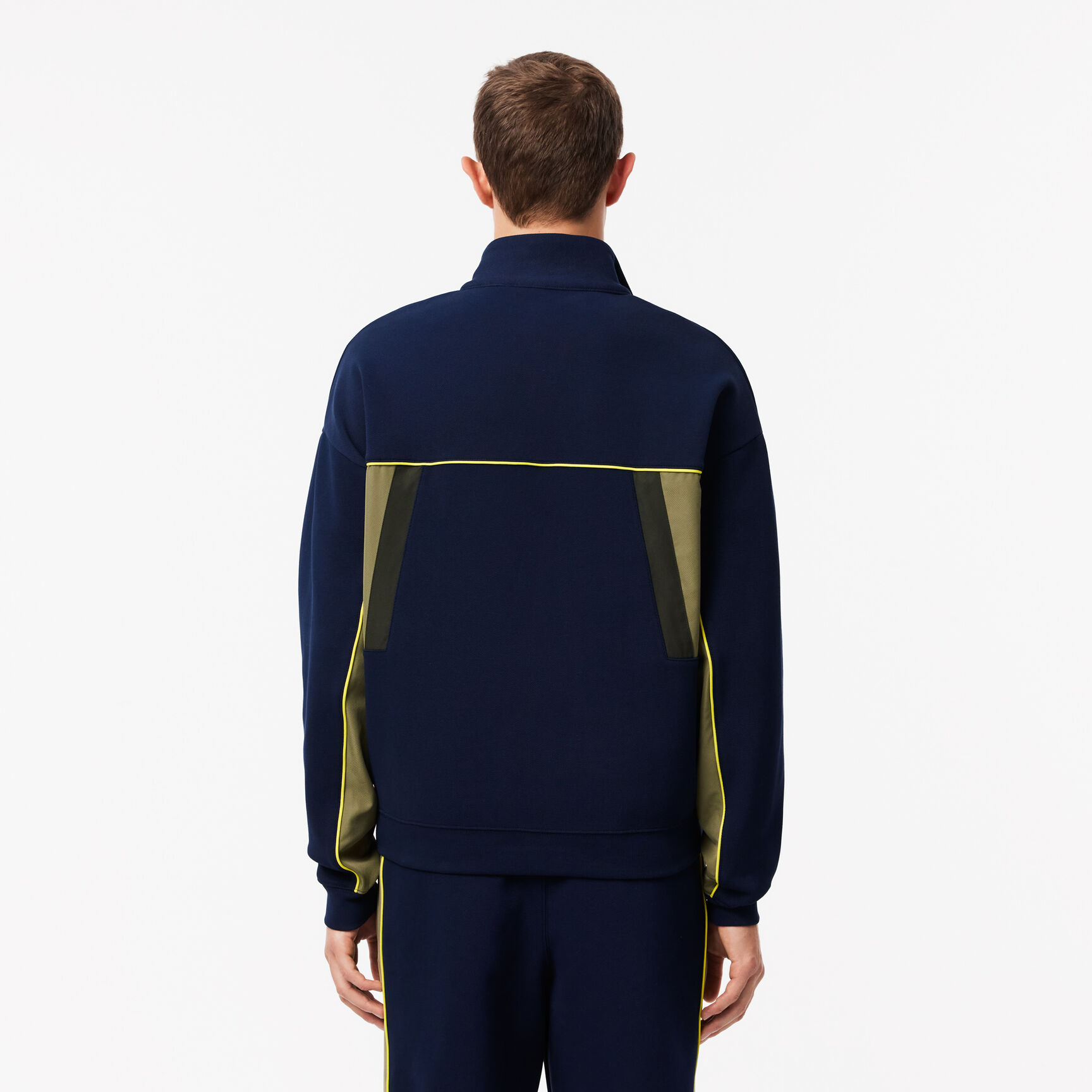 سويت شيرت فضفاض بسحاب سويت شيرت فضفاض بسحاب