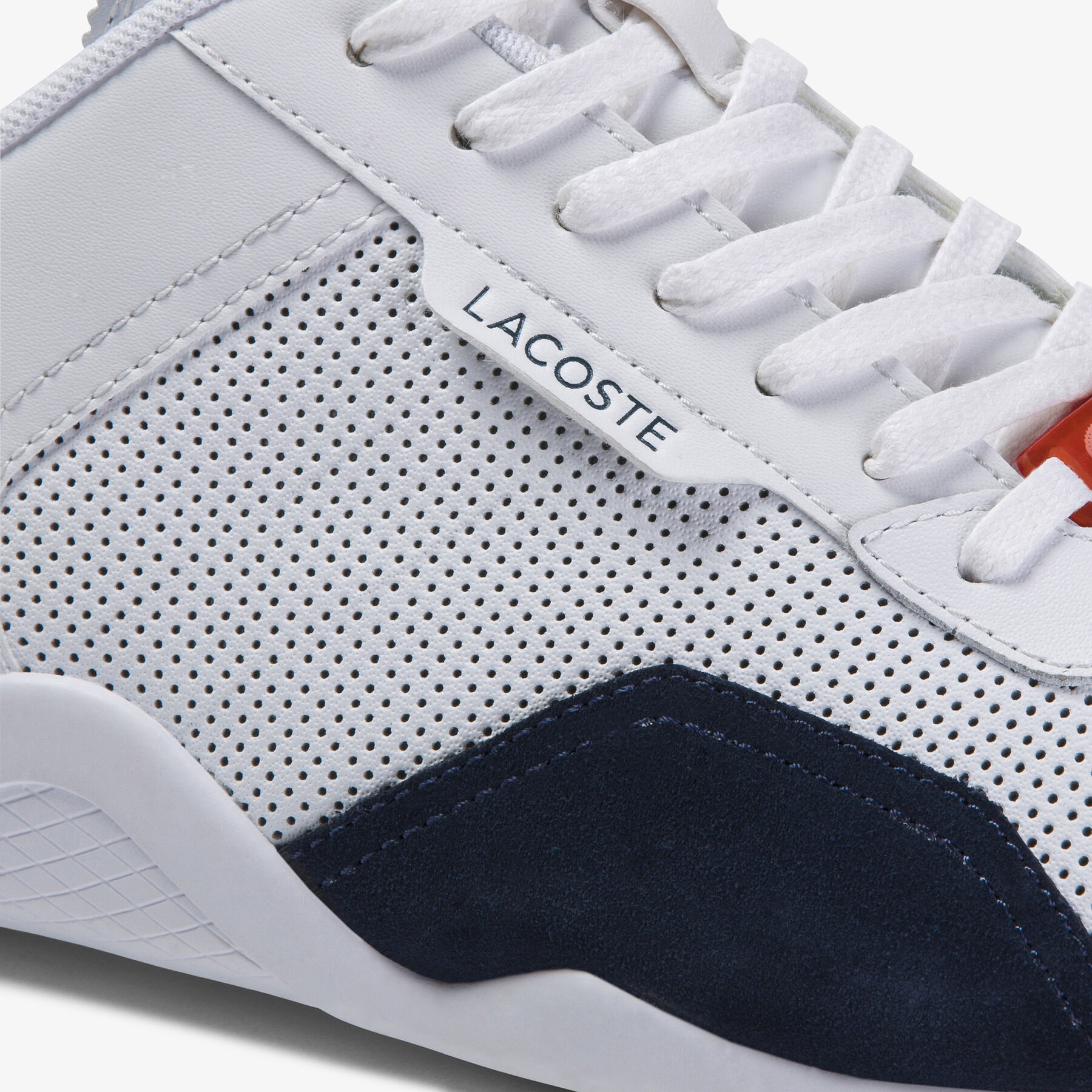 Men's Hapona Leather and Synthetic Trainers lacoste men s hapona leather and synthetic trainers
