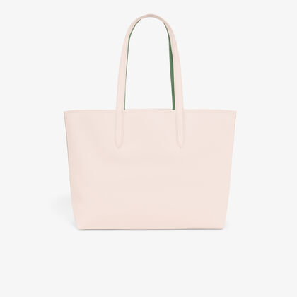 lacoste anna reversible tote with pouch