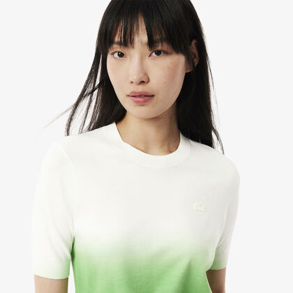 سترة قصيرة الأكمام بتأثير أومبري سترة قصيرة الأكمام بتأثير أومبري