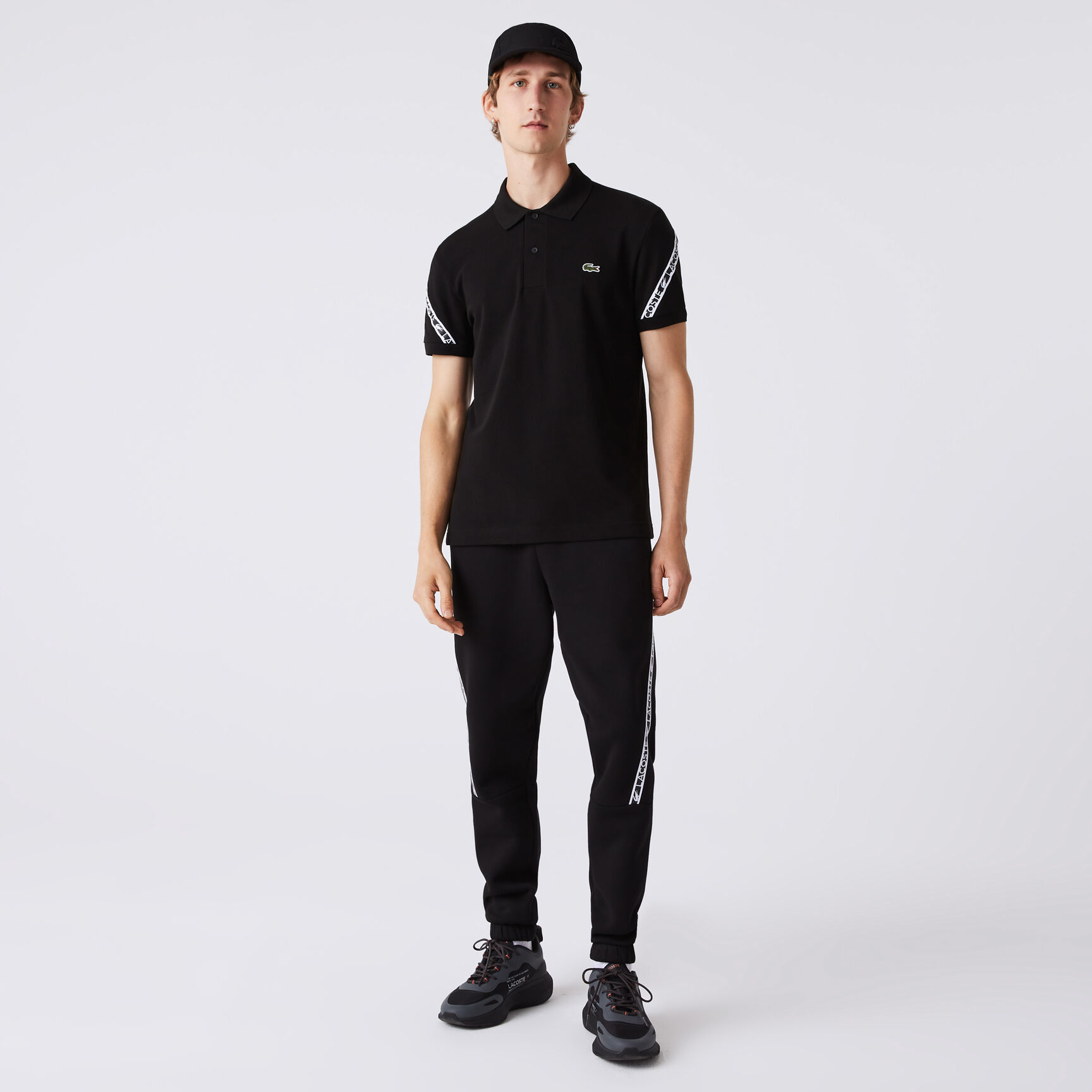 Men's Lacoste Regular Fit Stretch Mini Piqu&eacute; Polo Shirt