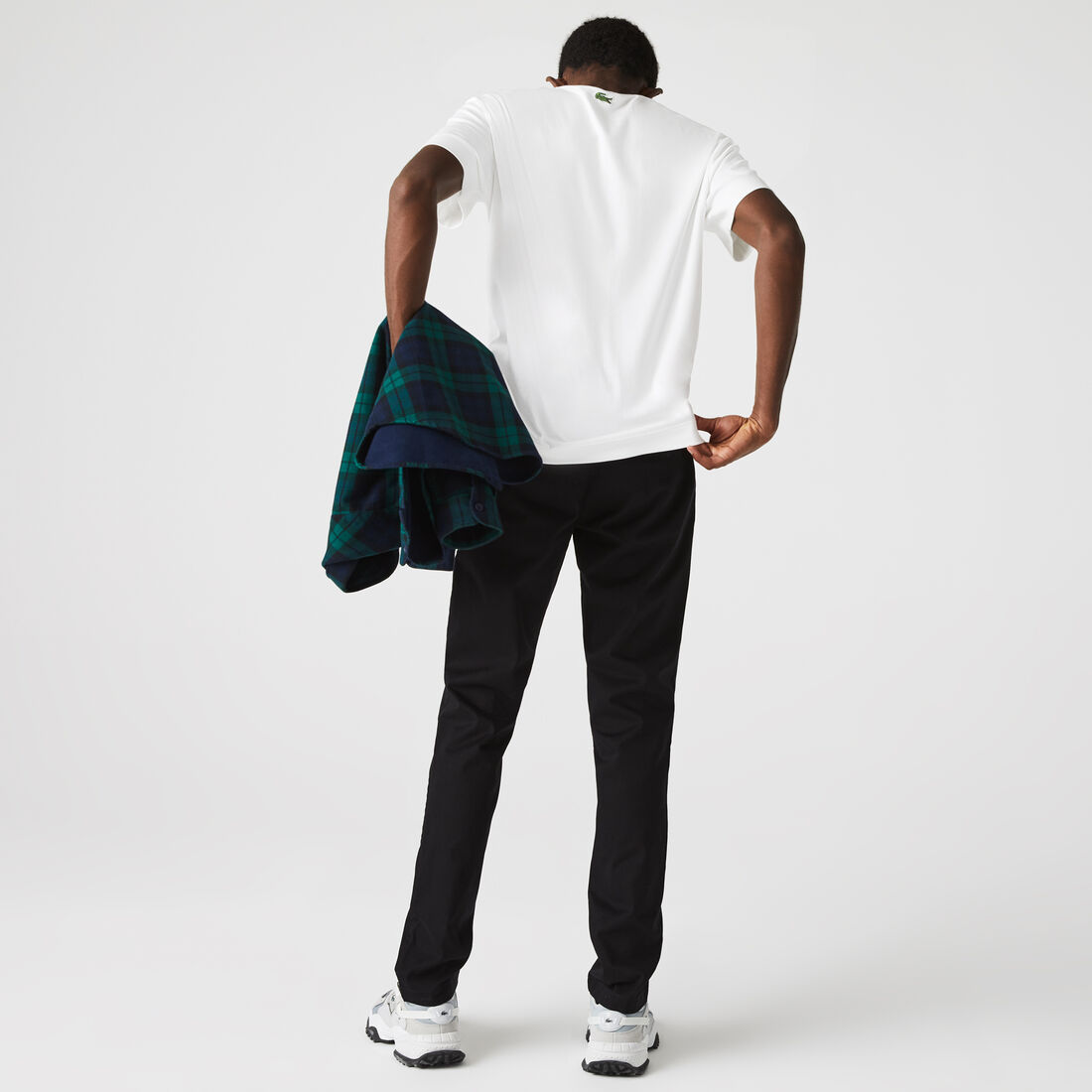 بنطال التشينو من الجبردين المرن بقصة ضيقة للرجال بنطال التشينو من الجبردين المرن بقصة ضيقة للرجال