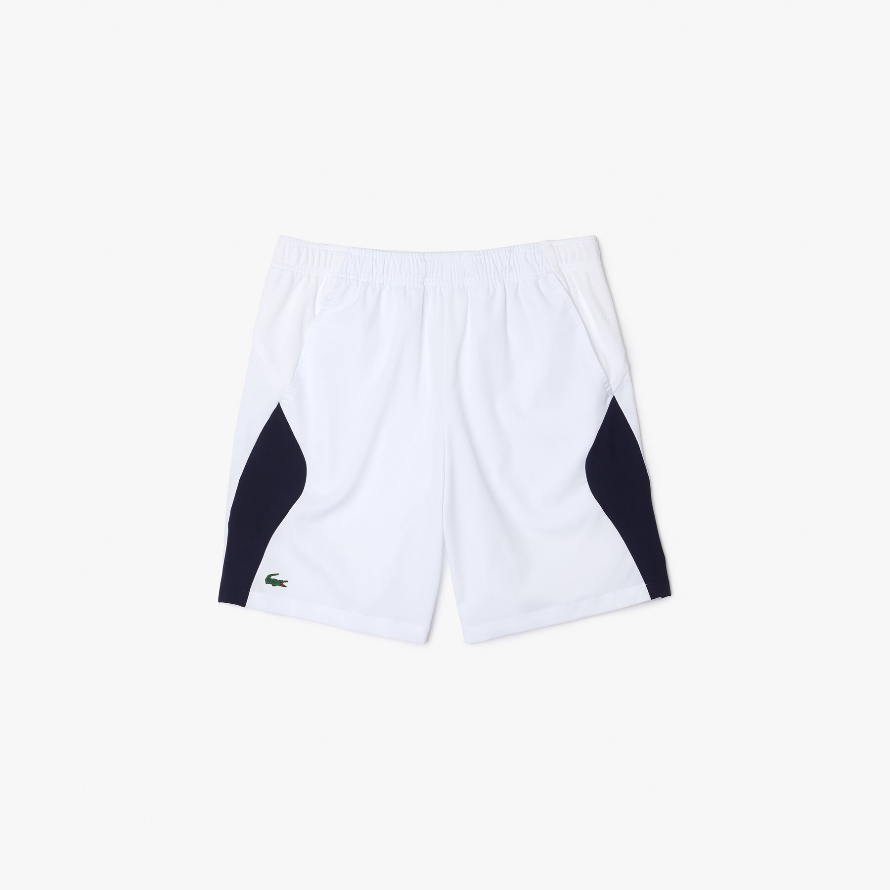 لاكوست شورت تنس بتصميم بدون حياكة وقصة عادية للرجال مجموعة lacoste sport