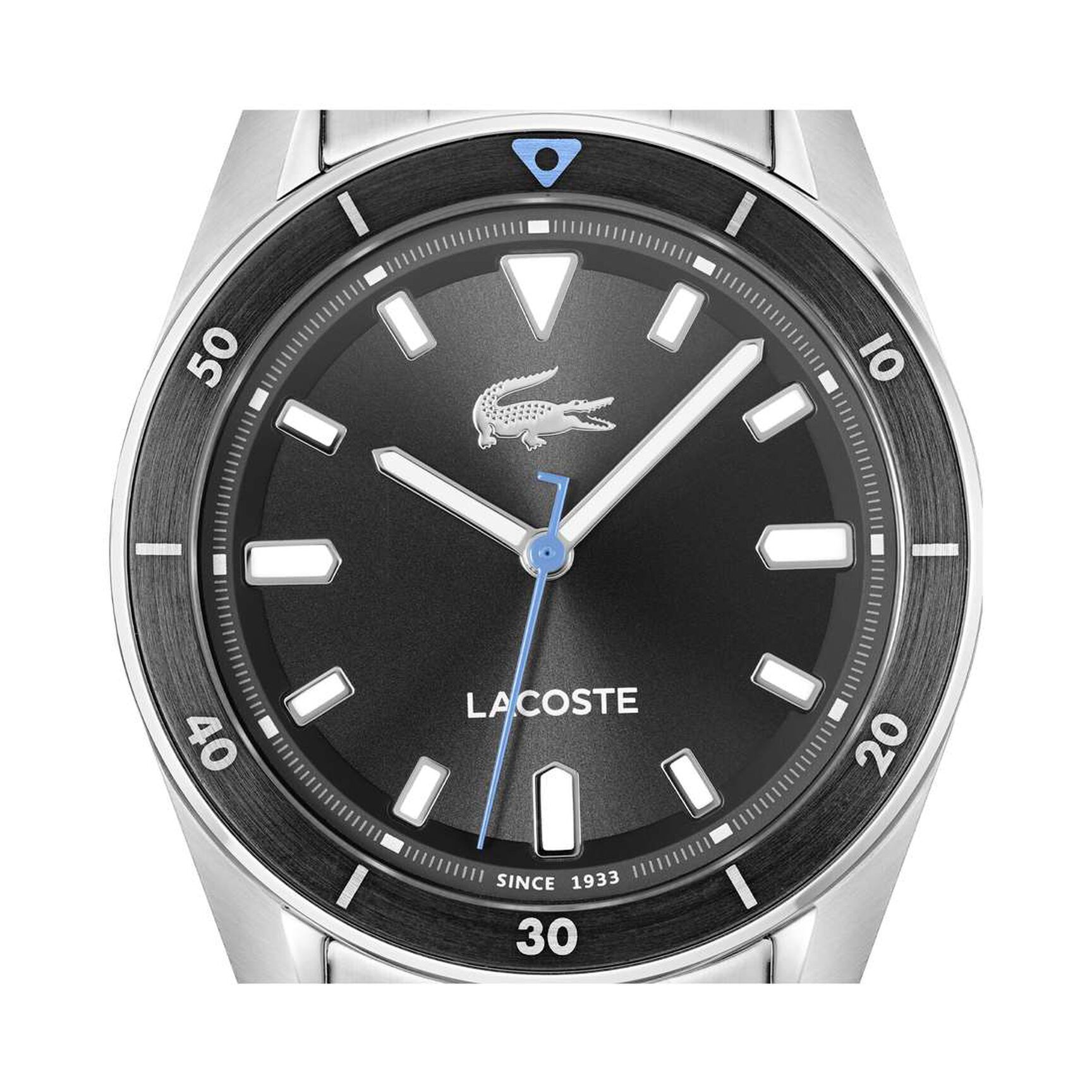 ساعة كوارتز رجالية من الفولاذ المقاوم للصدأ بثلاث عقارب