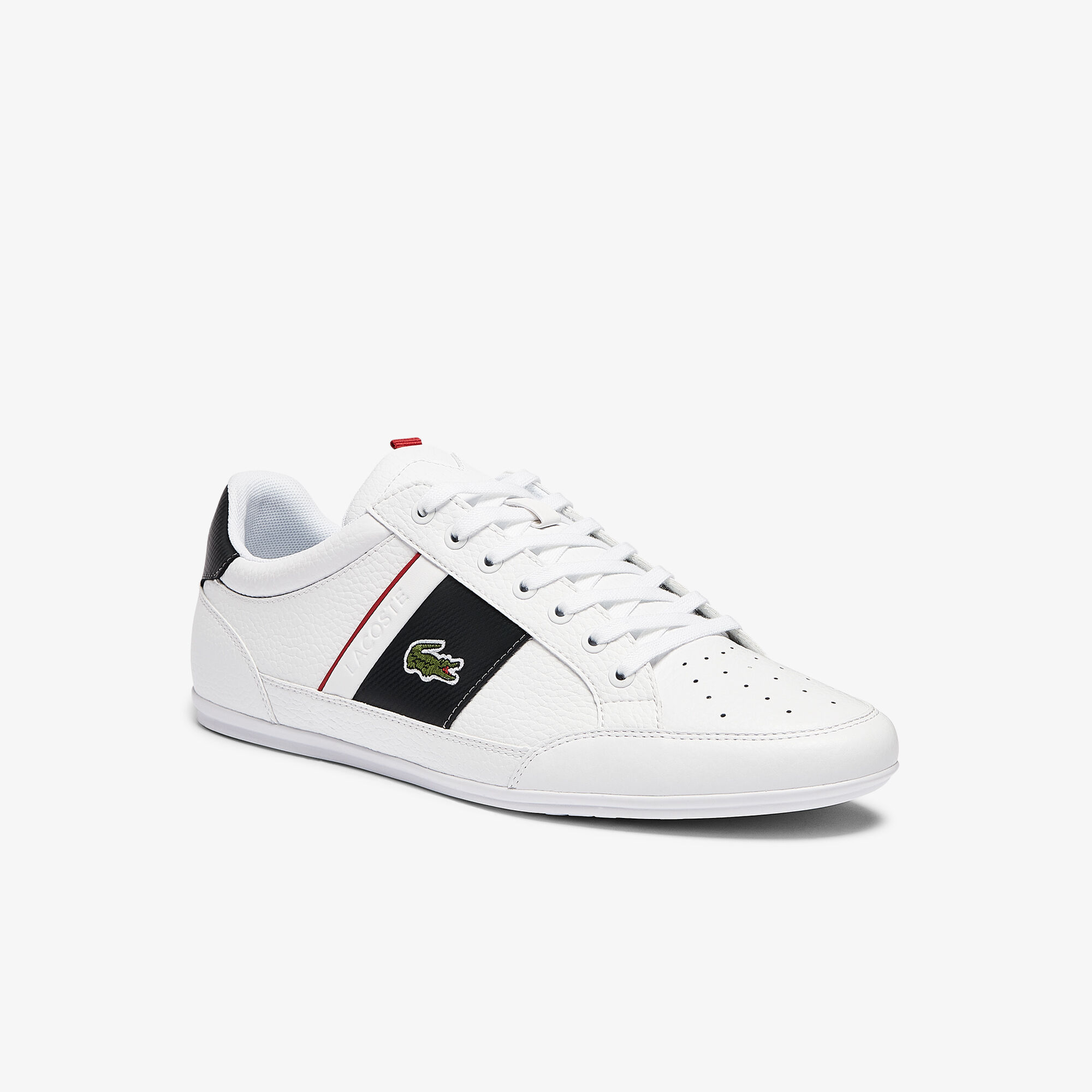 Buy Men s Chaymon Leather and Synthetic Trainers Lacoste SA