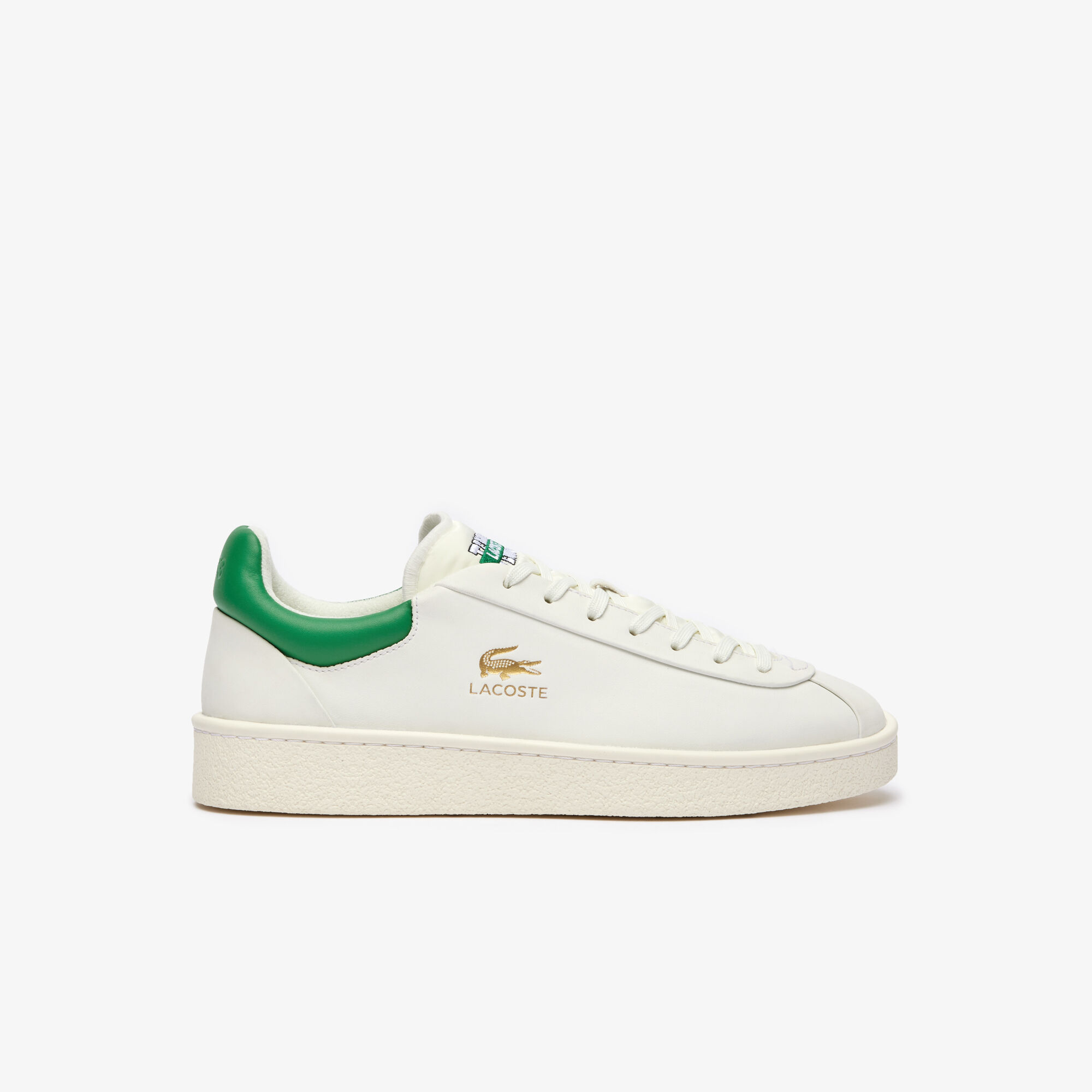 Buy Men s Baseshot Premium Leather Trainers Lacoste SA