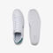 lacoste men s graduate tumbled leather and synthetic sneakers