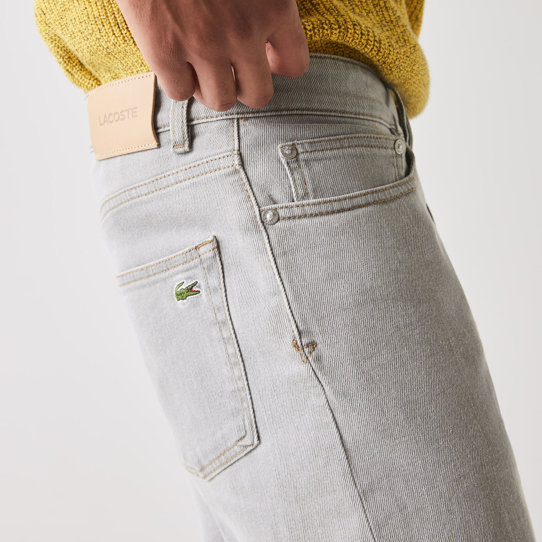 Men's Slim Fit Stretch Denim 5-Pocket Jeans