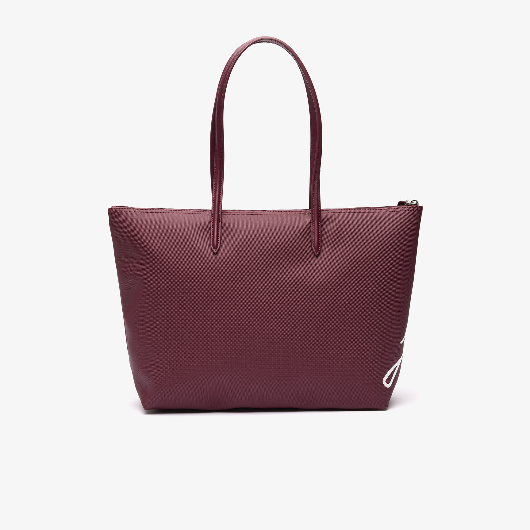 حقيبة توت كبيرة L.12.12 من الكانفا بالطبعة المميزة&nbsp; لأسم الماركة